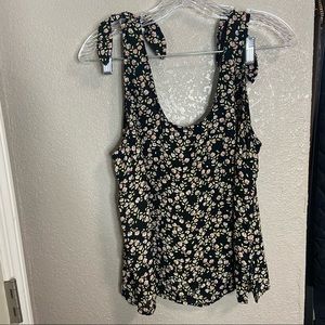 Floral Tank XL